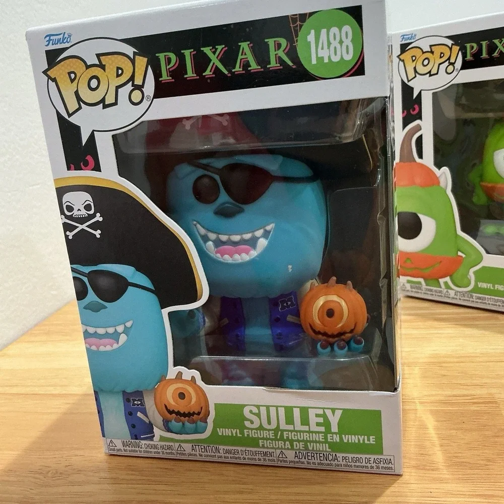 Funko Pop! Disney Pixar Sulley & Mike 1487 1488 Halloween Costumes Monsters Inc